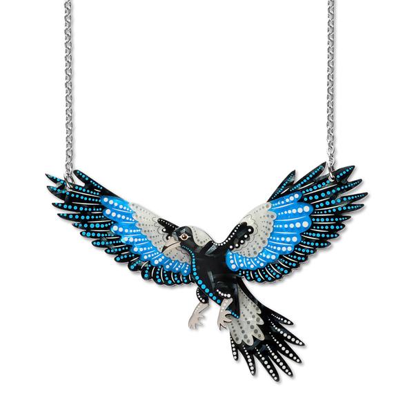 Erstwilder - Brooke Sutton - Kulpurru Magpie Necklace - 20th Century Artifacts