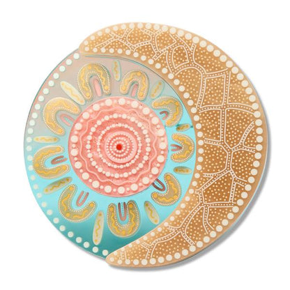 Erstwilder - Brooke Sutton - Pintjamu Tuntal Ritjinguthinha Brooch - 20th Century Artifacts