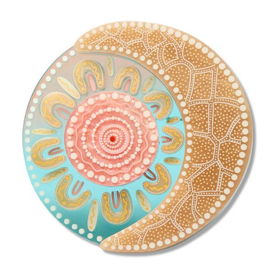 Erstwilder - Brooke Sutton - Pintjamu Tuntal Ritjinguthinha Brooch - 20th Century Artifacts
