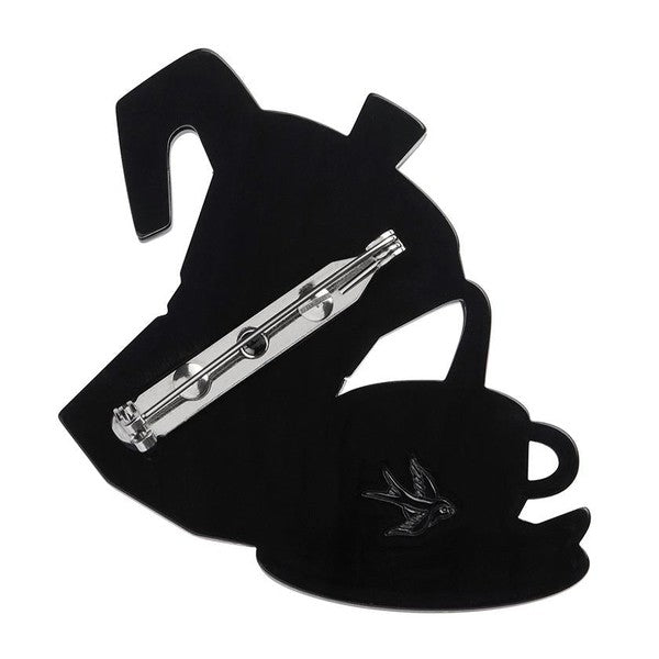 Erstwilder - Buongiorno Moka Pot Brooch - 20th Century Artifacts