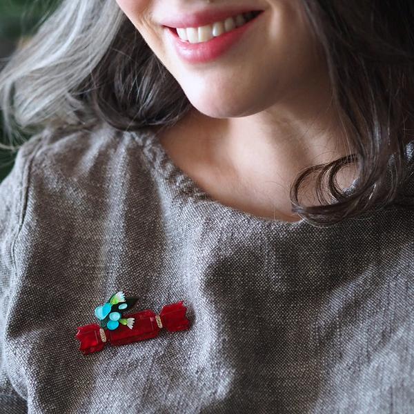 Erstwilder - Bush Bon Bon Brooch (2021) - 20th Century Artifacts
