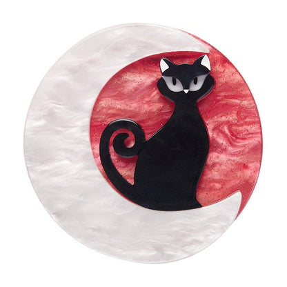 Erstwilder - Cara the Halloween Kitty Brooch (2024) - 20th Century Artifacts