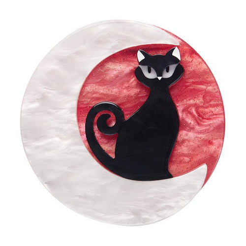 Erstwilder - Cara the Halloween Kitty Brooch (2024) - 20th Century Artifacts