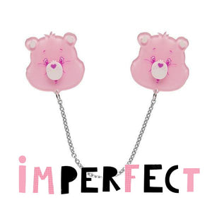 Erstwilder - Care Bears 2 - Cheer Bear™ Smiles Cardigan Clips (imperfect) - 20th Century Artifacts