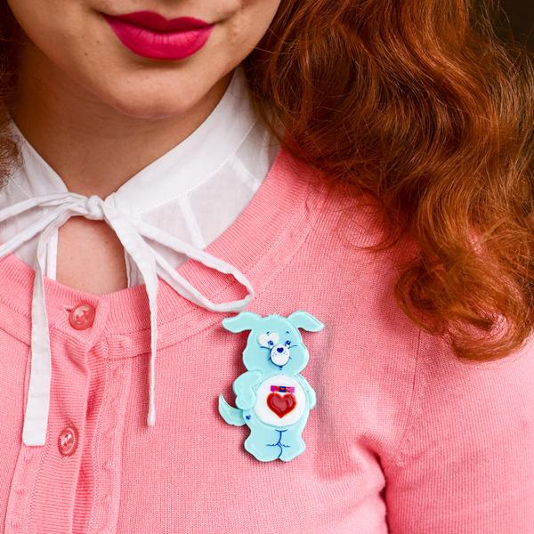 Erstwilder - Care Bears 2 - Loyal Heart Dog™ Brooch (2021) - 20th Century Artifacts