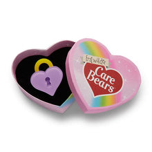 Load image into Gallery viewer, Erstwilder - Care Bears 3 - It&#39;s A Secret Mini Brooch (2022) - 20th Century Artifacts