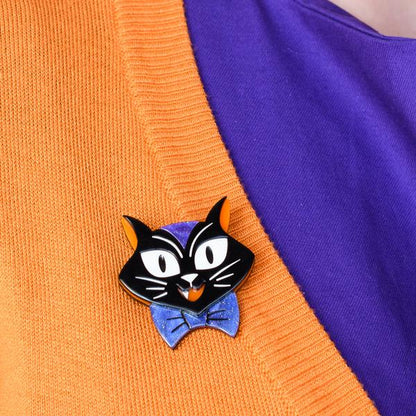 Erstwilder - Cat Charming Brooch (2020) - 20th Century Artifacts