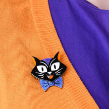 Load image into Gallery viewer, Erstwilder - Cat Charming Brooch (2020) - 20th Century Artifacts