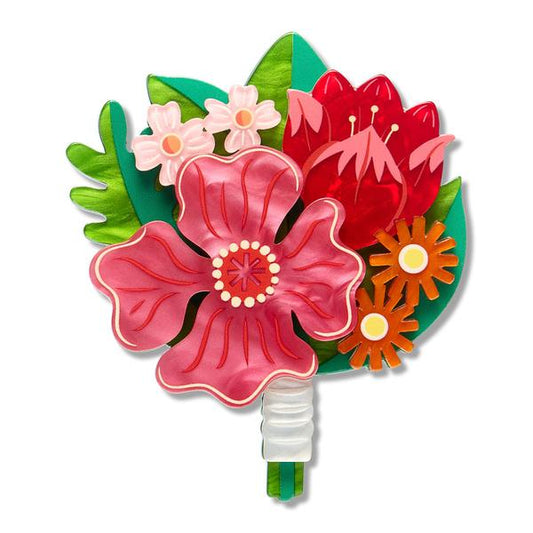 Erstwilder - Celebrations - Petals for Keeps Brooch - 20th Century Artifacts