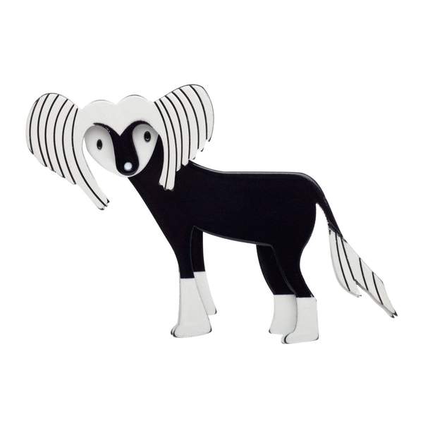 Erstwilder - Chad the Chinese Crested Brooch (2013) (pre-loved) - 20th Century Artifacts