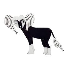 Load image into Gallery viewer, Erstwilder - Chad the Chinese Crested Brooch (2013) (pre-loved) - 20th Century Artifacts