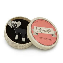 Load image into Gallery viewer, Erstwilder - Chad the Chinese Crested Brooch (2013) (pre-loved) - 20th Century Artifacts