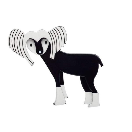 Erstwilder - Chad the Chinese Crested Brooch (2013) (pre-loved) - 20th Century Artifacts