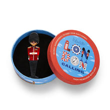 Load image into Gallery viewer, Erstwilder - Changing of the Guard Brooch - 20th Century Artifacts