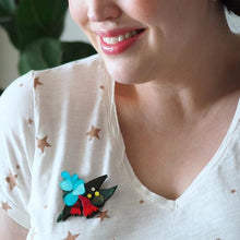 Load image into Gallery viewer, Erstwilder - Christmas Holly-Days Brooch (2021) - 20th Century Artifacts