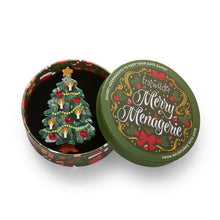 Load image into Gallery viewer, Erstwilder - Christmas Tree Centre-Piece Brooch - 20th Century Artifacts