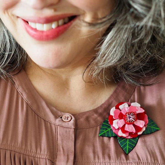 Erstwilder - Classic Camellia Brooch (Jocelyn Proust) (2025) - 20th Century Artifacts