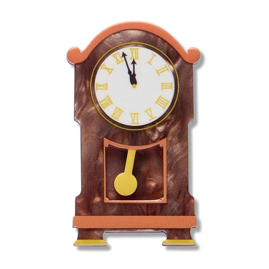Erstwilder - Clock Simplified Mini Brooch (Pete Cromer) (2026) - 20th Century Artifacts