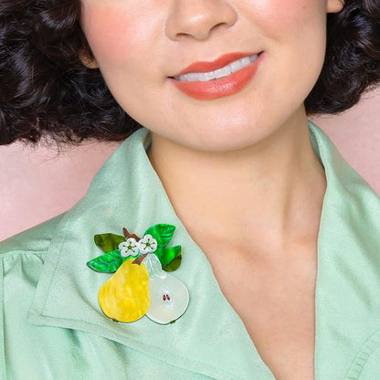 Erstwilder - Compare the Pear Brooch (2023) - 20th Century Artifacts