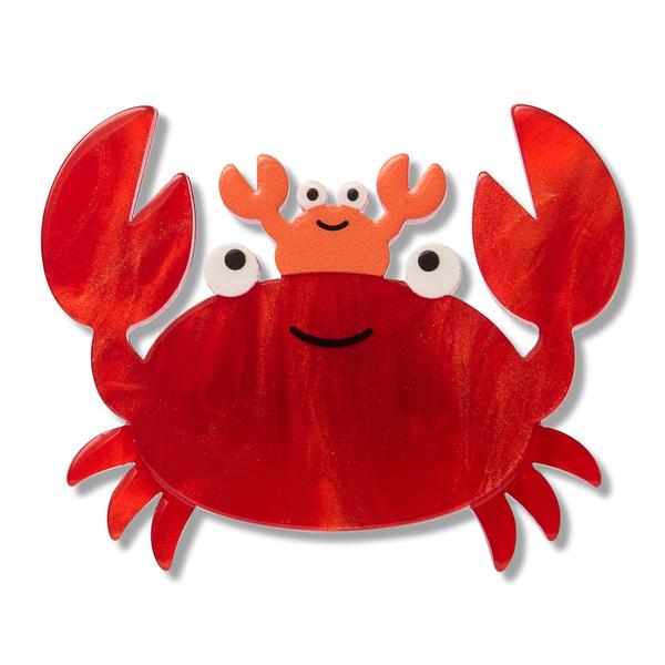 Erstwilder - Crabs Simplified Mini Brooch - 20th Century Artifacts