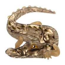 Load image into Gallery viewer, Erstwilder - Crikey the Saltwater Crocodile Brooch - 20th Century Artifacts