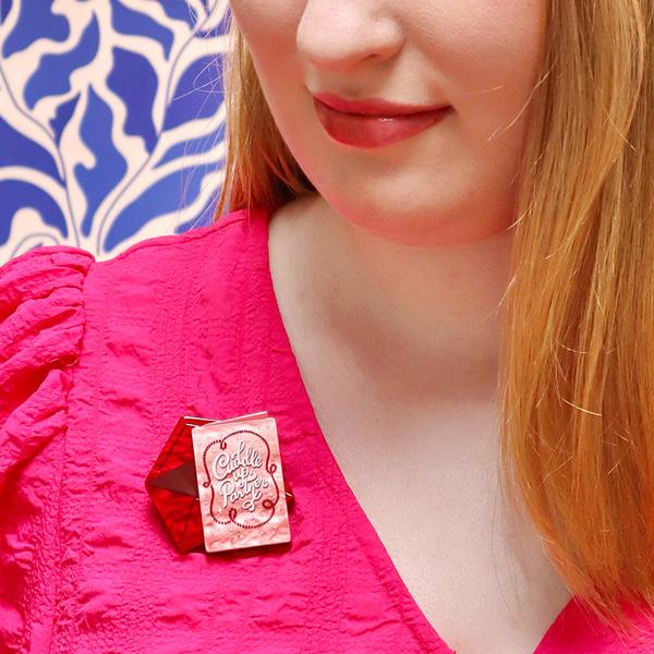 Erstwilder - Cuddle Up Partner Brooch (2024) - 20th Century Artifacts