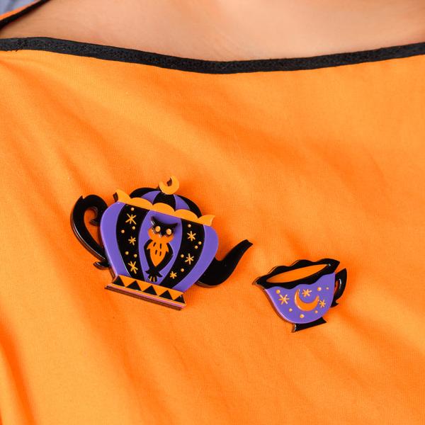Erstwilder - Cursed Cuppa? Brooch (2020) - 20th Century Artifacts