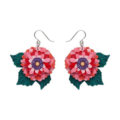 Erstwilder - Dazzling Dahlia Drop Earrings (Jocelyn Proust) (2025) - 20th Century Artifacts