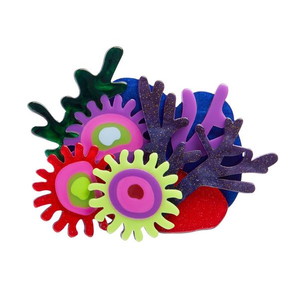 Erstwilder - Deep Reef Corals Brooch (2025) - 20th Century Artifacts