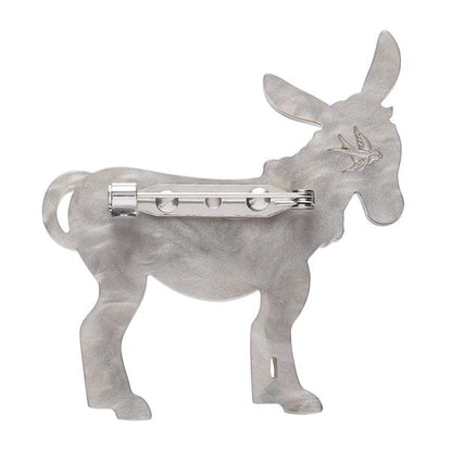 Erstwilder - Devoted Donkey Brooch - 20th Century Artifacts