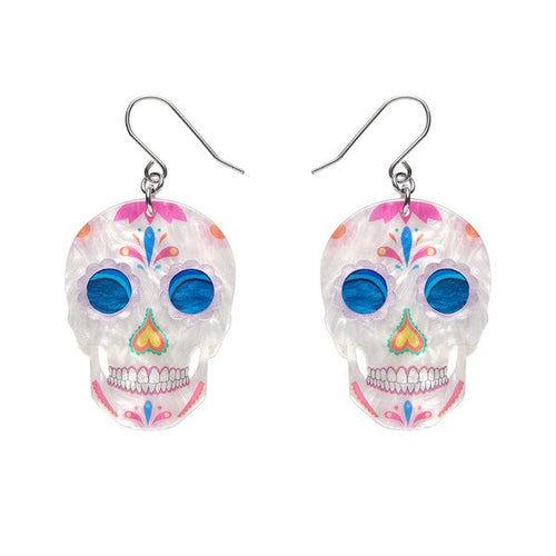 Erstwilder - Dia De Los Muertos Drop Earrings (Frida Kahlo) - 20th Century Artifacts