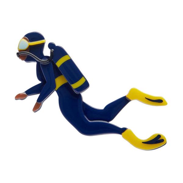 Erstwilder - Diver Jamie Brooch (2025) - 20th Century Artifacts