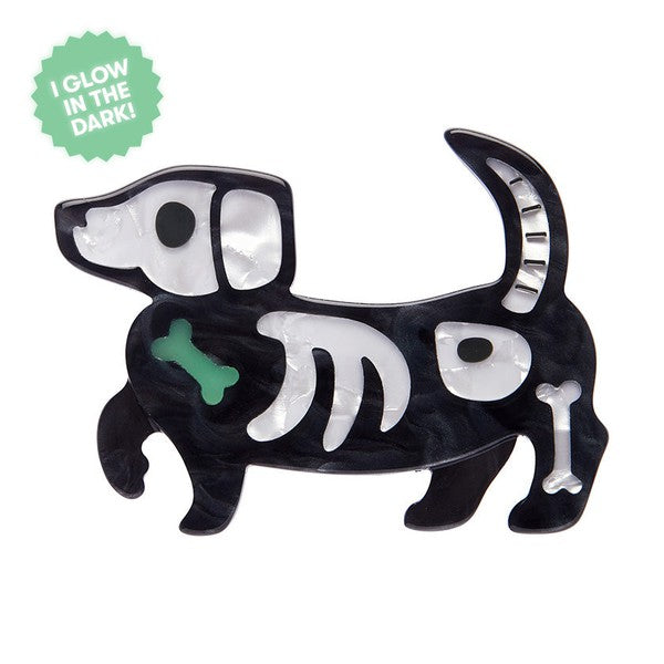 Erstwilder - Doggo Darkness Brooch (2024) - 20th Century Artifacts