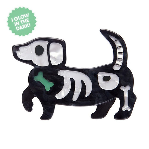 Erstwilder - Doggo Darkness Brooch (2024) - 20th Century Artifacts