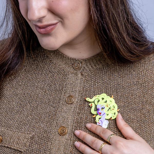 Erstwilder - Don't Look Now Brooch - 20th Century Artifacts
