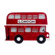 Load image into Gallery viewer, Erstwilder - Double-Decker Brooch - 20th Century Artifacts