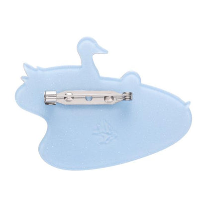 Erstwilder - Duck and Drakes Brooch - 20th Century Artifacts