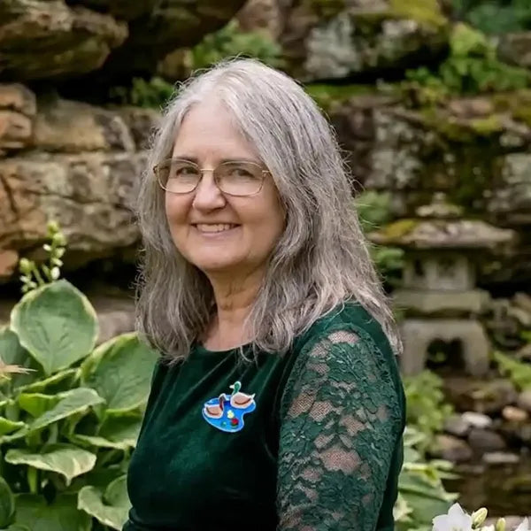 Erstwilder - Ducks and Drakes Pond Brooch (2016) - 20th Century Artifacts