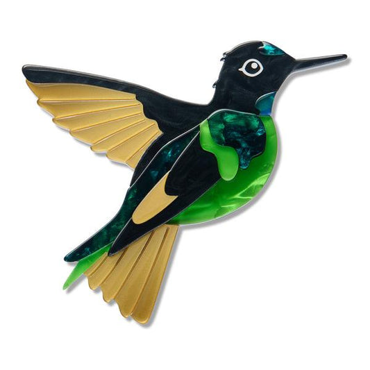 Erstwilder - Dusky Starfrontlet Brooch - 20th Century Artifacts