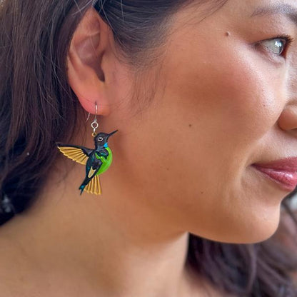 Erstwilder - Dusky Starfrontlet Drop Earrings - 20th Century Artifacts