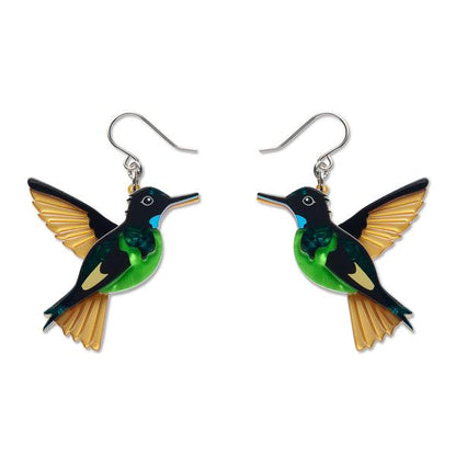 Erstwilder - Dusky Starfrontlet Drop Earrings - 20th Century Artifacts