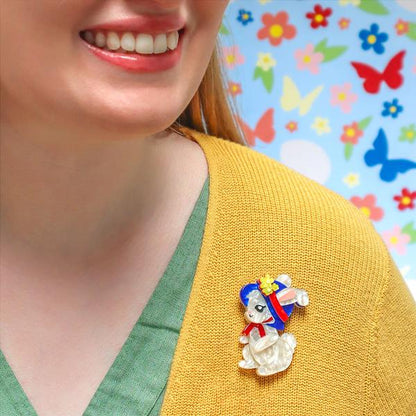 Erstwilder - Easter Bunny Brooch - 20th Century Artifacts