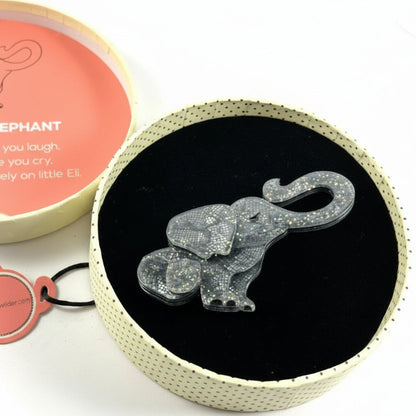 Erstwilder - Eli the Elephant Brooch (2016) - 20th Century Artifacts
