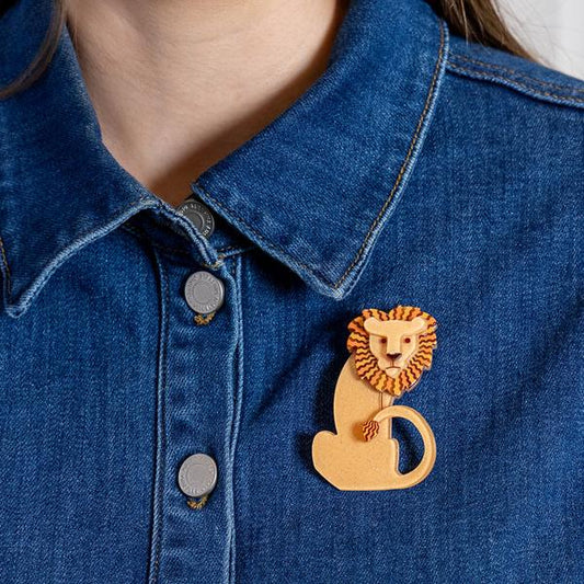 Erstwilder - *** Elkan the Untameable Brooch FREE GIFT WITH PURCHASE - 20th Century Artifacts