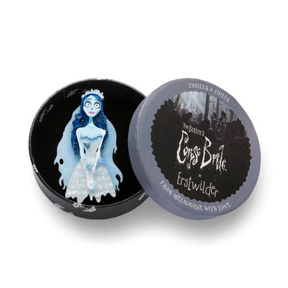 Erstwilder - Emily the Corpse Bride Brooch - 20th Century Artifacts