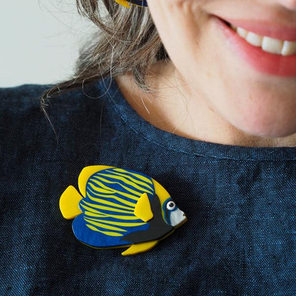 Erstwilder - Emperor Angelfish Brooch (2025) - 20th Century Artifacts