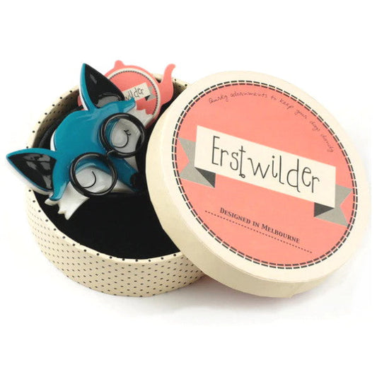 Erstwilder - Emry the Asleep Fox Brooch (2015) - 20th Century Artifacts