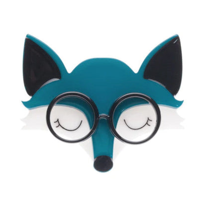 Erstwilder - Emry the Asleep Fox Brooch (2015) - 20th Century Artifacts