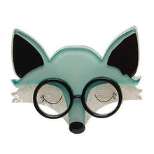 Load image into Gallery viewer, Erstwilder - Emry the Asleep Fox Brooch (2016) (pre-loved) - 20th Century Artifacts