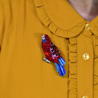 Erstwilder - Everything's Rosy Brooch (Jocelyn Proust) (2021) - 20th Century Artifacts